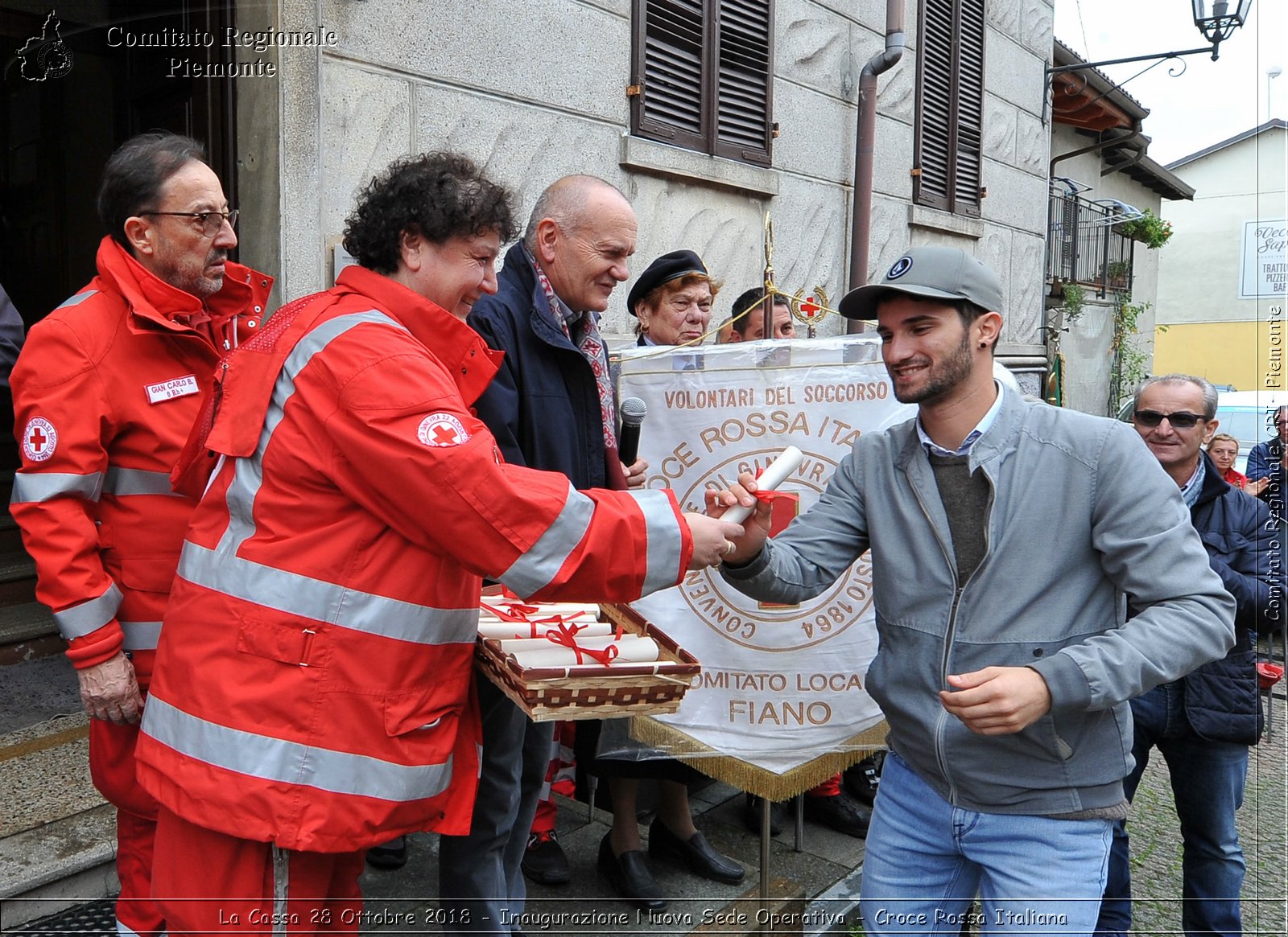 La Cassa 28 Ottobre 2018 - Inaugurazione Nuova Sede Operativa - Croce Rossa Italiana- Comitato Regionale del Piemonte