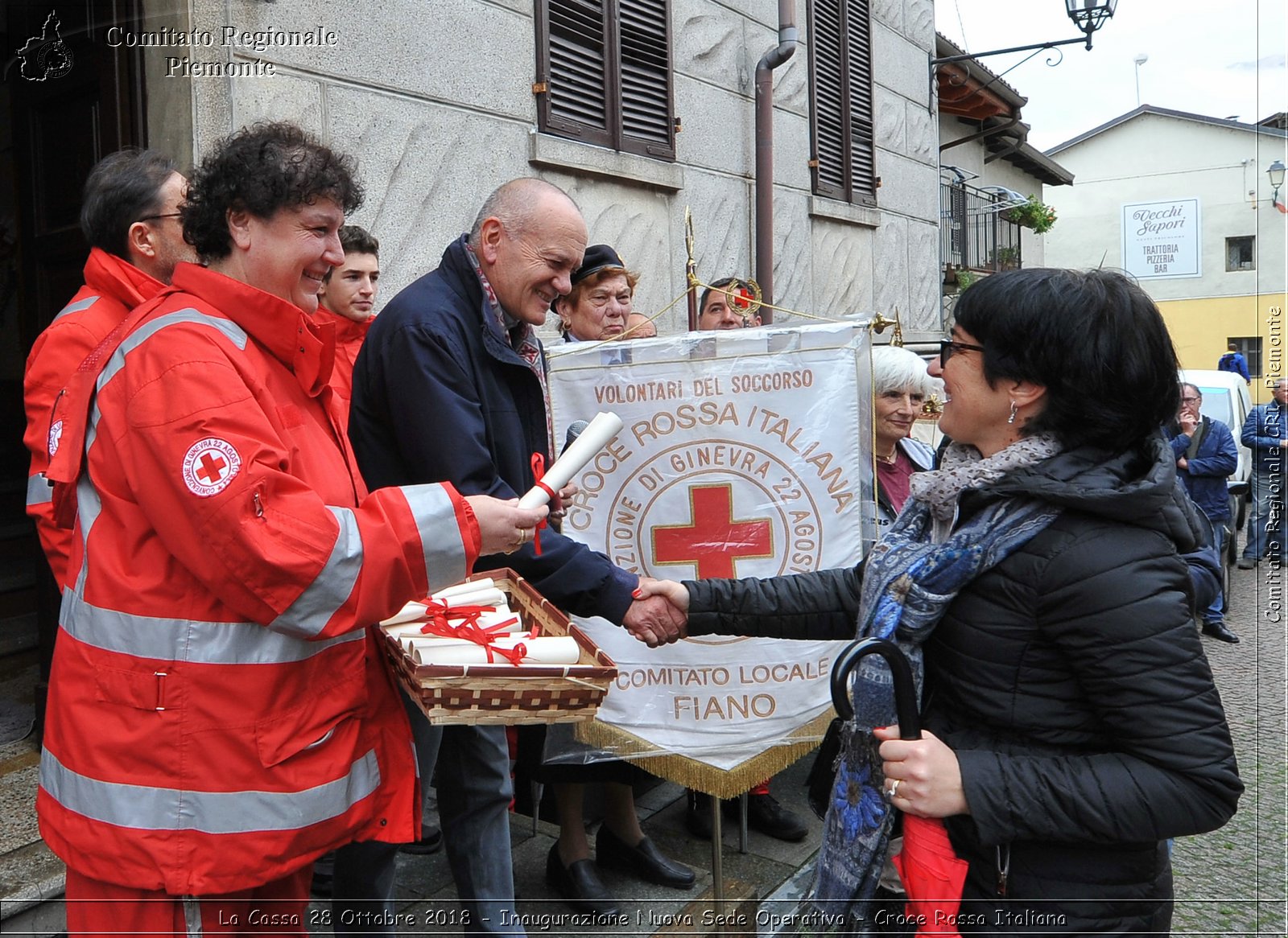 La Cassa 28 Ottobre 2018 - Inaugurazione Nuova Sede Operativa - Croce Rossa Italiana- Comitato Regionale del Piemonte