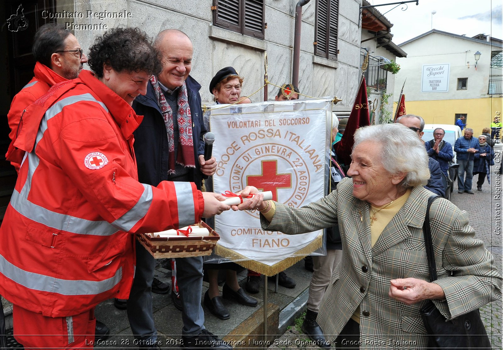 La Cassa 28 Ottobre 2018 - Inaugurazione Nuova Sede Operativa - Croce Rossa Italiana- Comitato Regionale del Piemonte