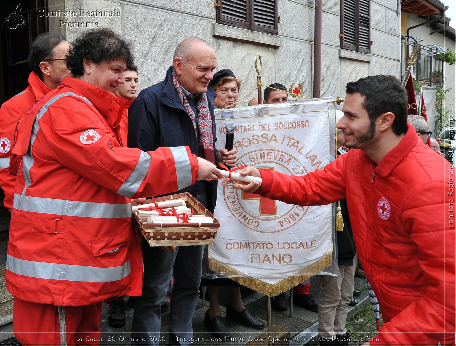 La Cassa 28 Ottobre 2018 - Inaugurazione Nuova Sede Operativa - Croce Rossa Italiana- Comitato Regionale del Piemonte