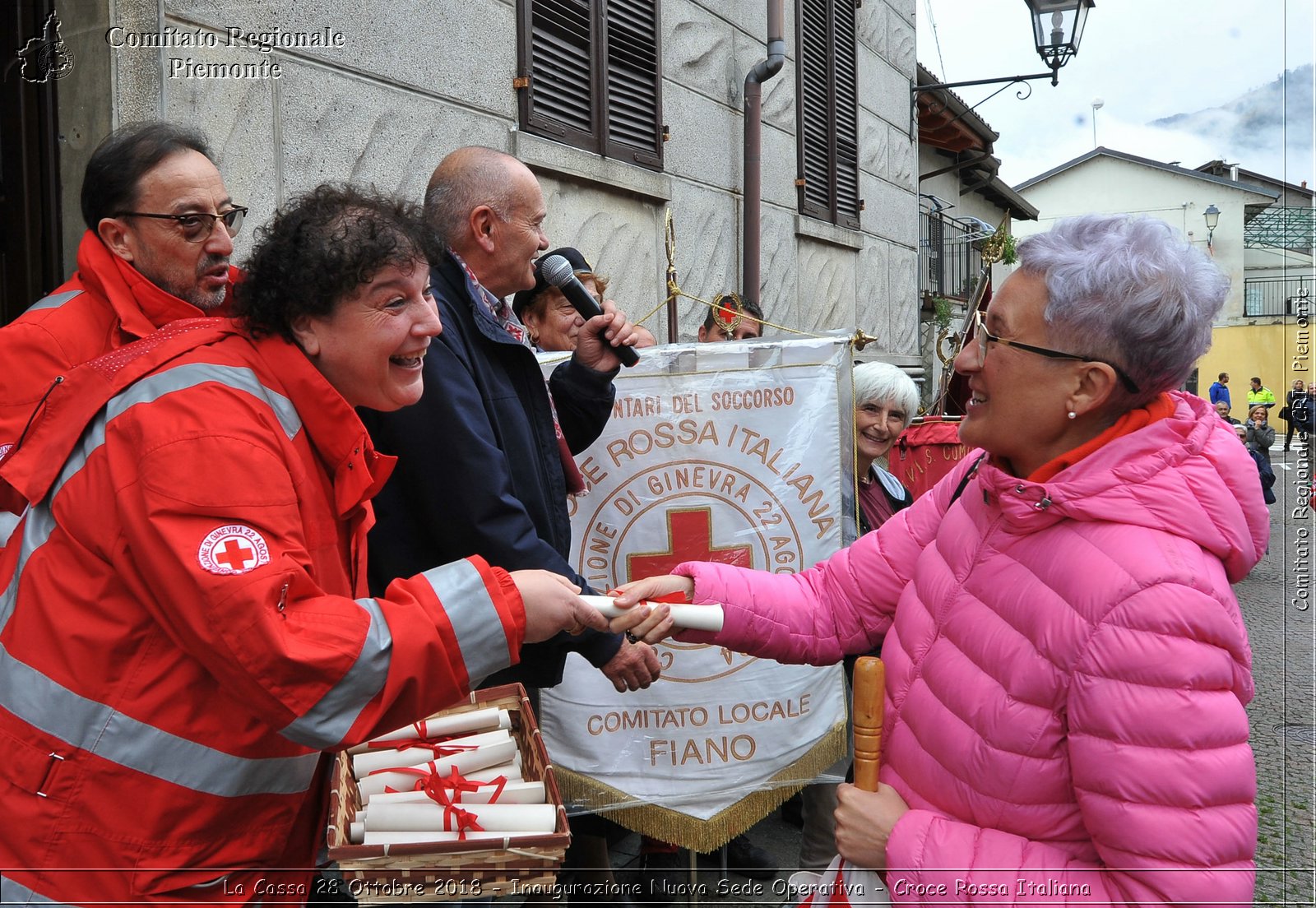 La Cassa 28 Ottobre 2018 - Inaugurazione Nuova Sede Operativa - Croce Rossa Italiana- Comitato Regionale del Piemonte