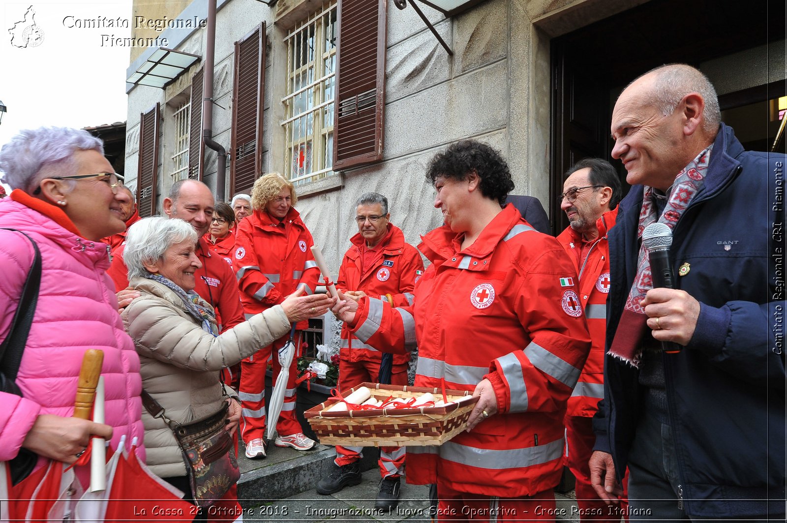 La Cassa 28 Ottobre 2018 - Inaugurazione Nuova Sede Operativa - Croce Rossa Italiana- Comitato Regionale del Piemonte