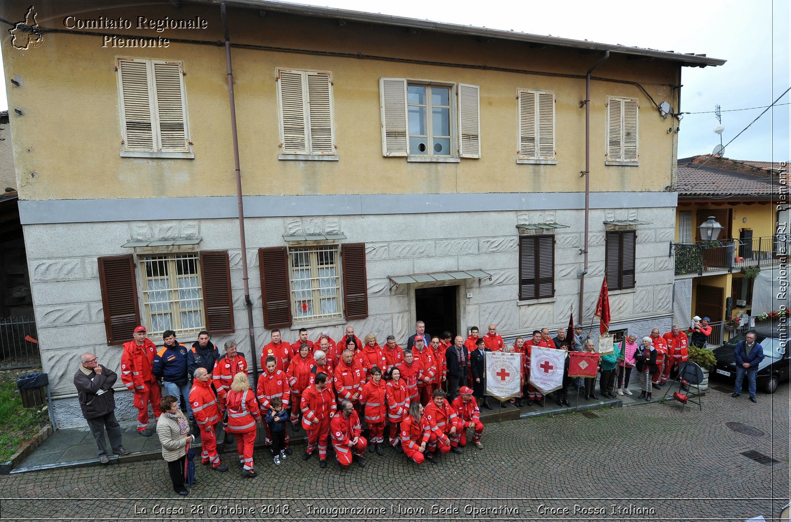 La Cassa 28 Ottobre 2018 - Inaugurazione Nuova Sede Operativa - Croce Rossa Italiana- Comitato Regionale del Piemonte