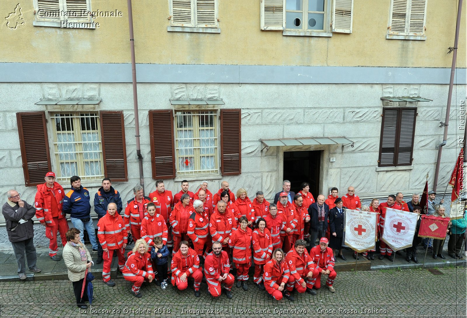 La Cassa 28 Ottobre 2018 - Inaugurazione Nuova Sede Operativa - Croce Rossa Italiana- Comitato Regionale del Piemonte