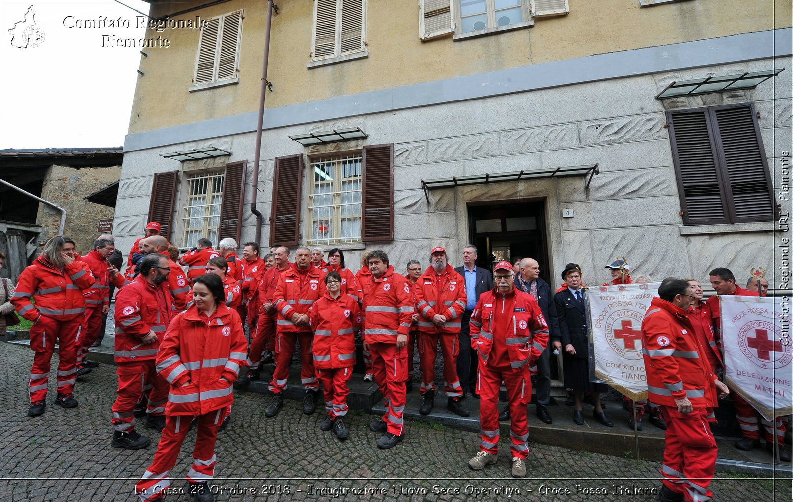 La Cassa 28 Ottobre 2018 - Inaugurazione Nuova Sede Operativa - Croce Rossa Italiana- Comitato Regionale del Piemonte