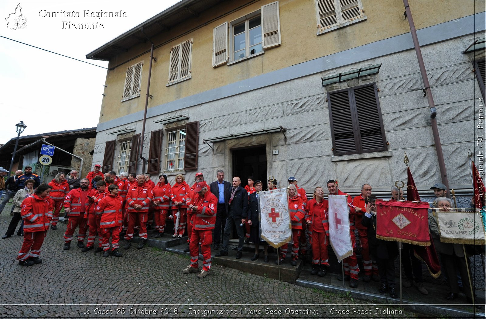 La Cassa 28 Ottobre 2018 - Inaugurazione Nuova Sede Operativa - Croce Rossa Italiana- Comitato Regionale del Piemonte