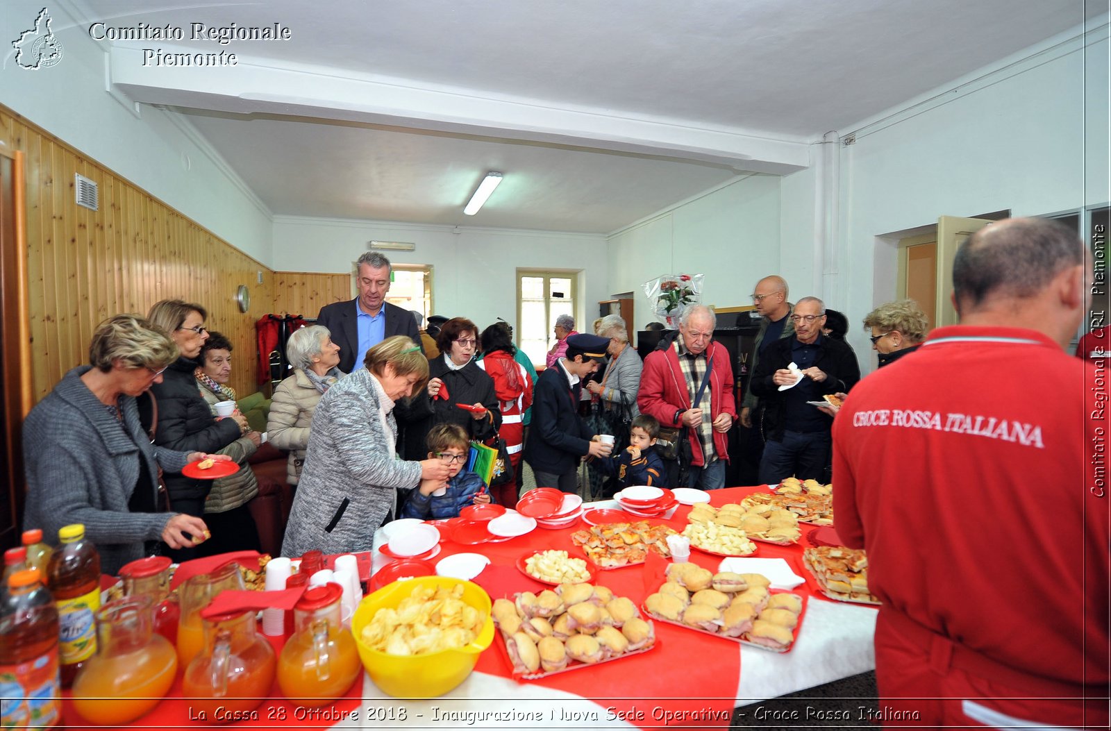 La Cassa 28 Ottobre 2018 - Inaugurazione Nuova Sede Operativa - Croce Rossa Italiana- Comitato Regionale del Piemonte