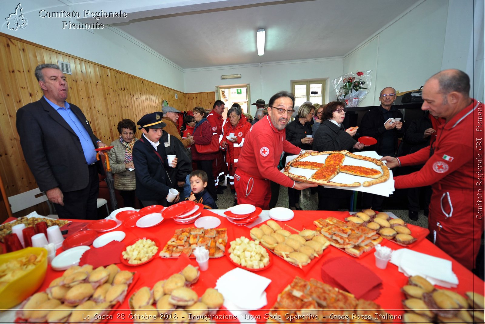 La Cassa 28 Ottobre 2018 - Inaugurazione Nuova Sede Operativa - Croce Rossa Italiana- Comitato Regionale del Piemonte