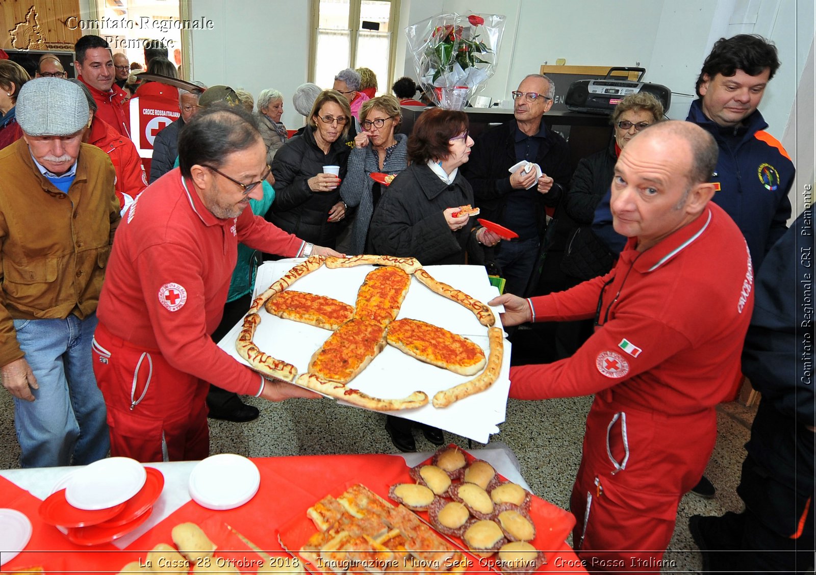 La Cassa 28 Ottobre 2018 - Inaugurazione Nuova Sede Operativa - Croce Rossa Italiana- Comitato Regionale del Piemonte