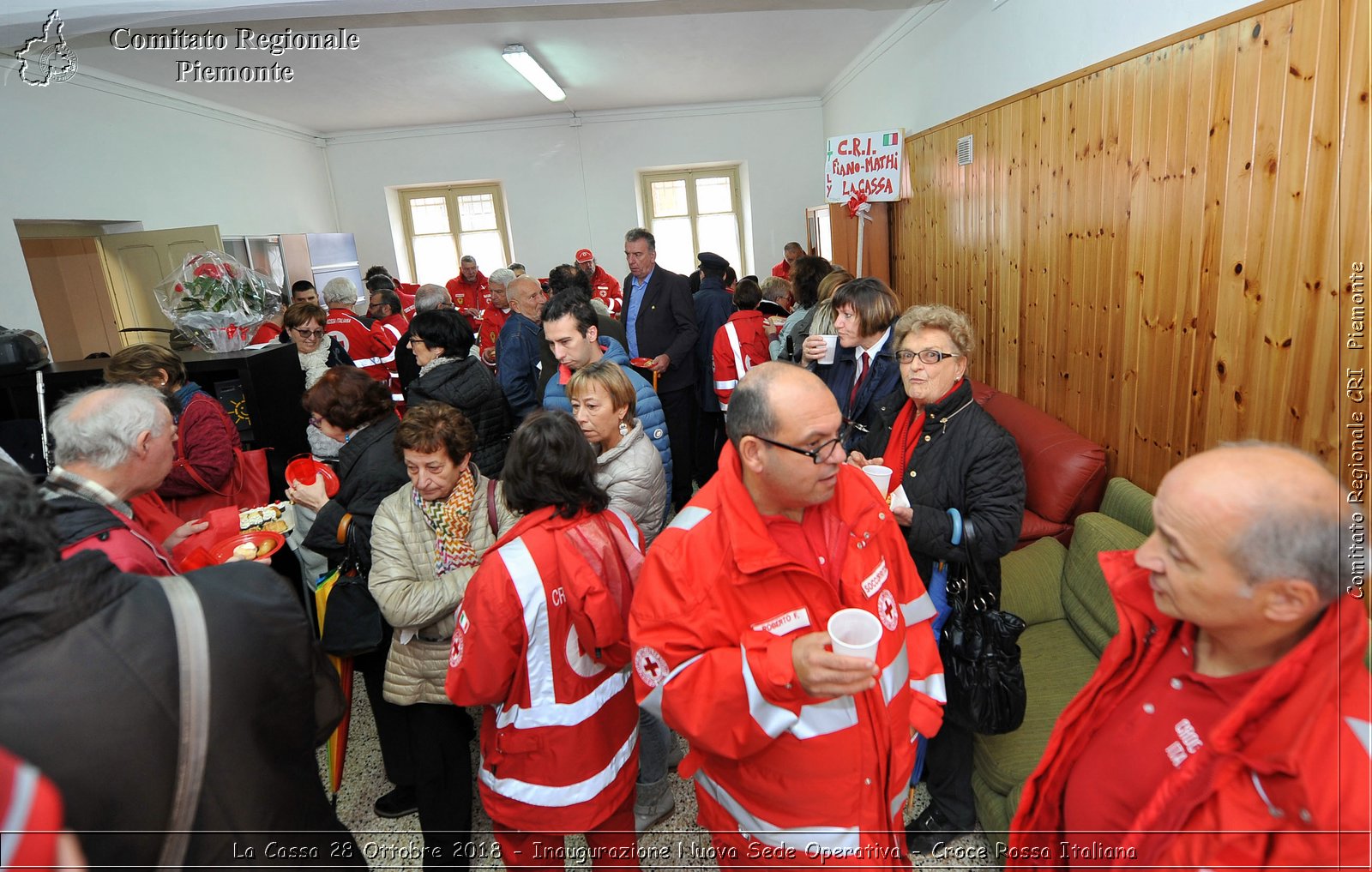 La Cassa 28 Ottobre 2018 - Inaugurazione Nuova Sede Operativa - Croce Rossa Italiana- Comitato Regionale del Piemonte