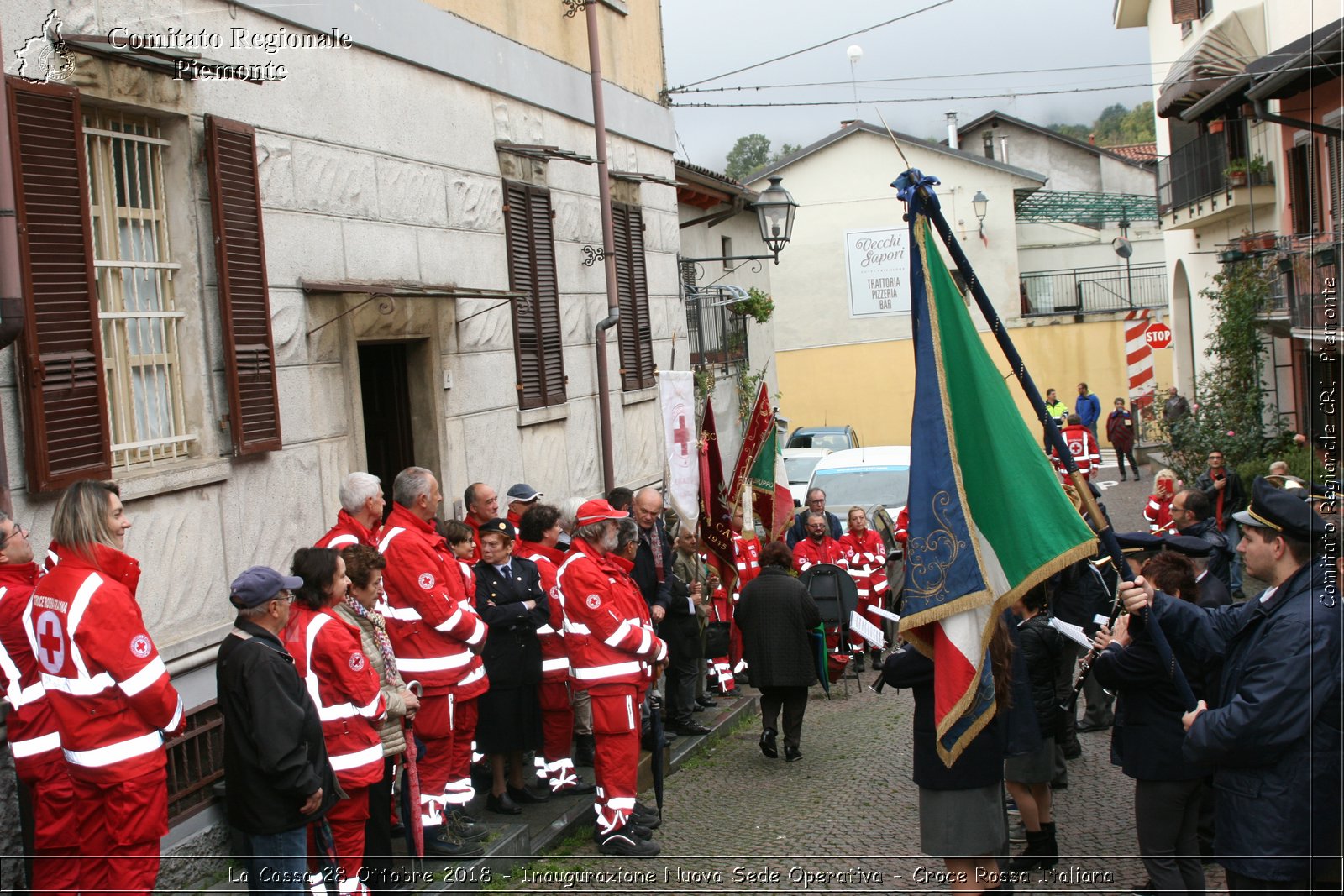 La Cassa 28 Ottobre 2018 - Inaugurazione Nuova Sede Operativa - Croce Rossa Italiana- Comitato Regionale del Piemonte