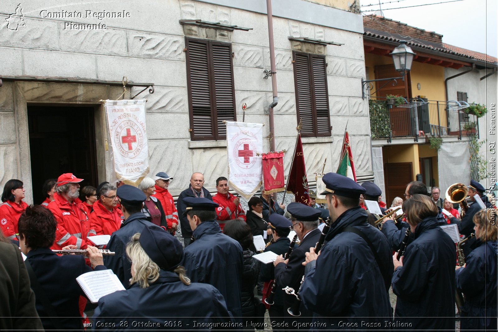 La Cassa 28 Ottobre 2018 - Inaugurazione Nuova Sede Operativa - Croce Rossa Italiana- Comitato Regionale del Piemonte