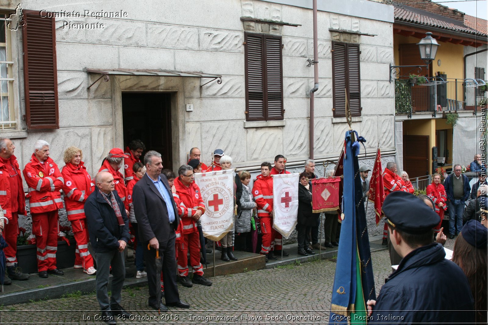 La Cassa 28 Ottobre 2018 - Inaugurazione Nuova Sede Operativa - Croce Rossa Italiana- Comitato Regionale del Piemonte