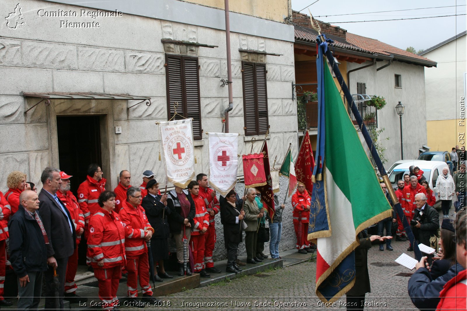 La Cassa 28 Ottobre 2018 - Inaugurazione Nuova Sede Operativa - Croce Rossa Italiana- Comitato Regionale del Piemonte