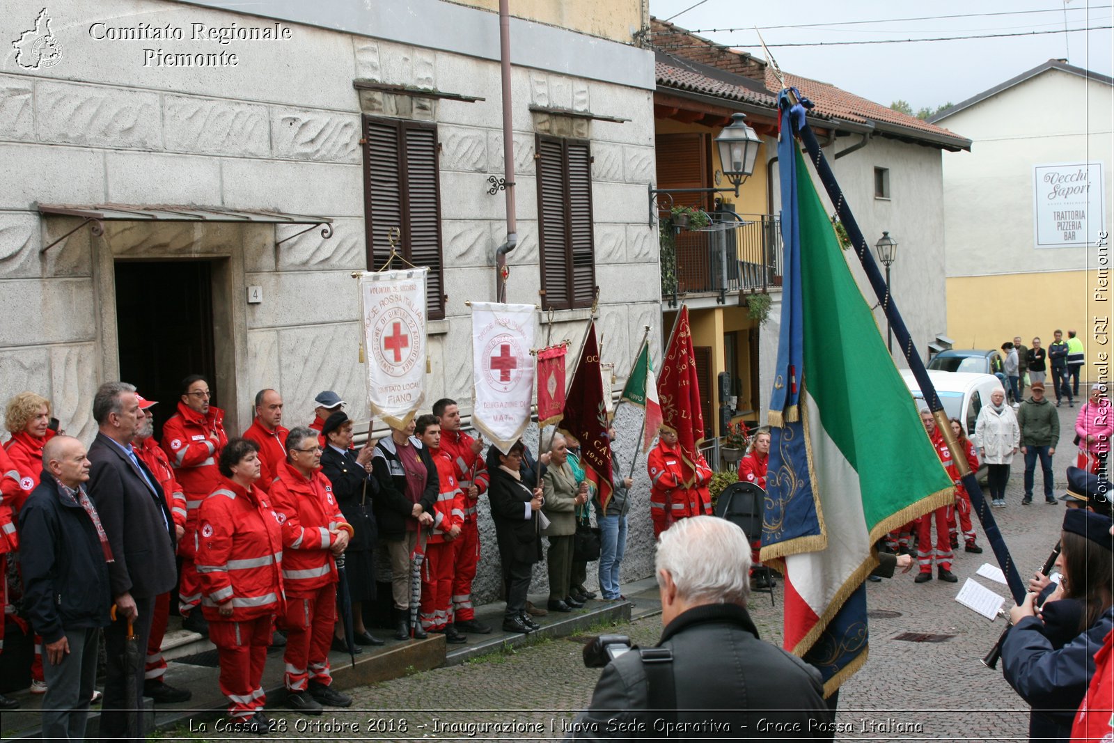 La Cassa 28 Ottobre 2018 - Inaugurazione Nuova Sede Operativa - Croce Rossa Italiana- Comitato Regionale del Piemonte