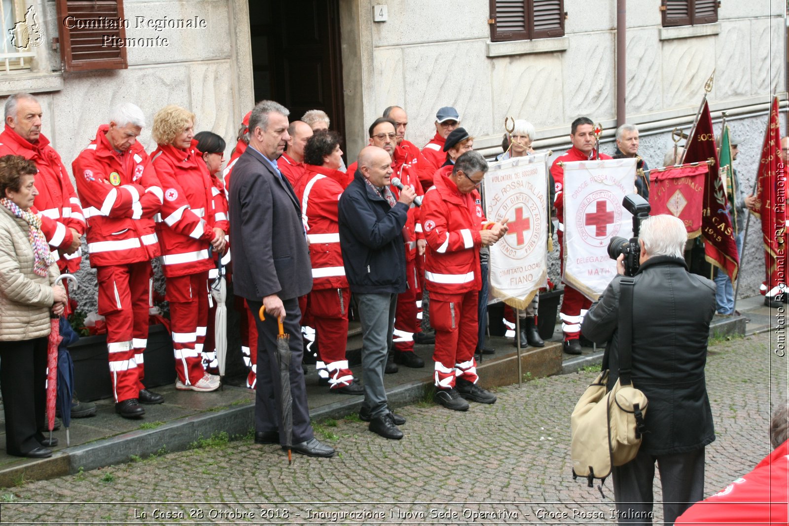 La Cassa 28 Ottobre 2018 - Inaugurazione Nuova Sede Operativa - Croce Rossa Italiana- Comitato Regionale del Piemonte