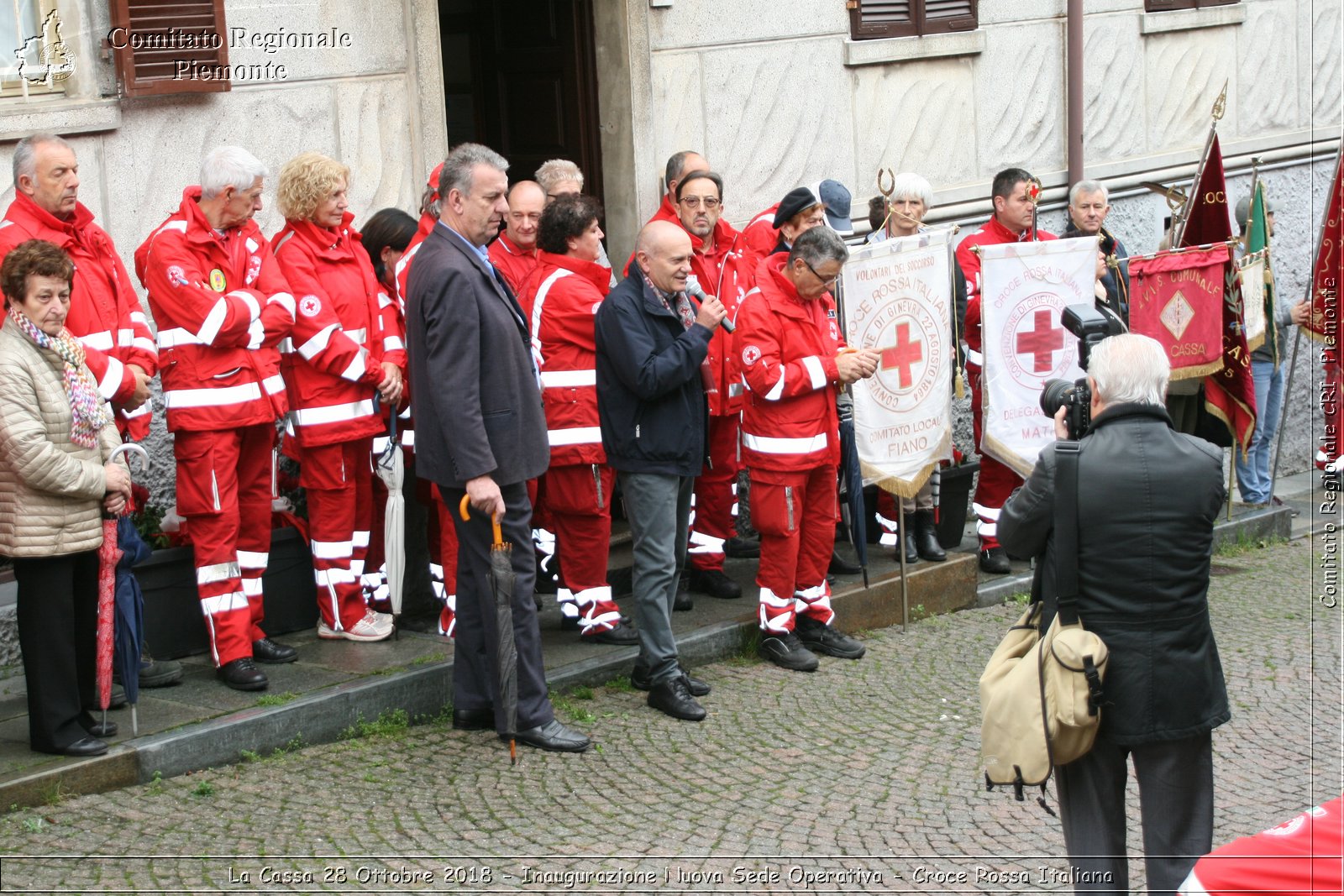 La Cassa 28 Ottobre 2018 - Inaugurazione Nuova Sede Operativa - Croce Rossa Italiana- Comitato Regionale del Piemonte