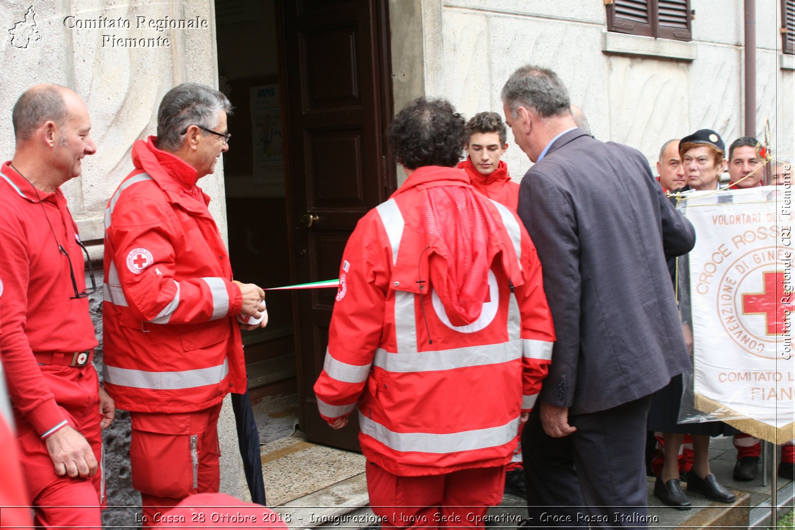 La Cassa 28 Ottobre 2018 - Inaugurazione Nuova Sede Operativa - Croce Rossa Italiana- Comitato Regionale del Piemonte