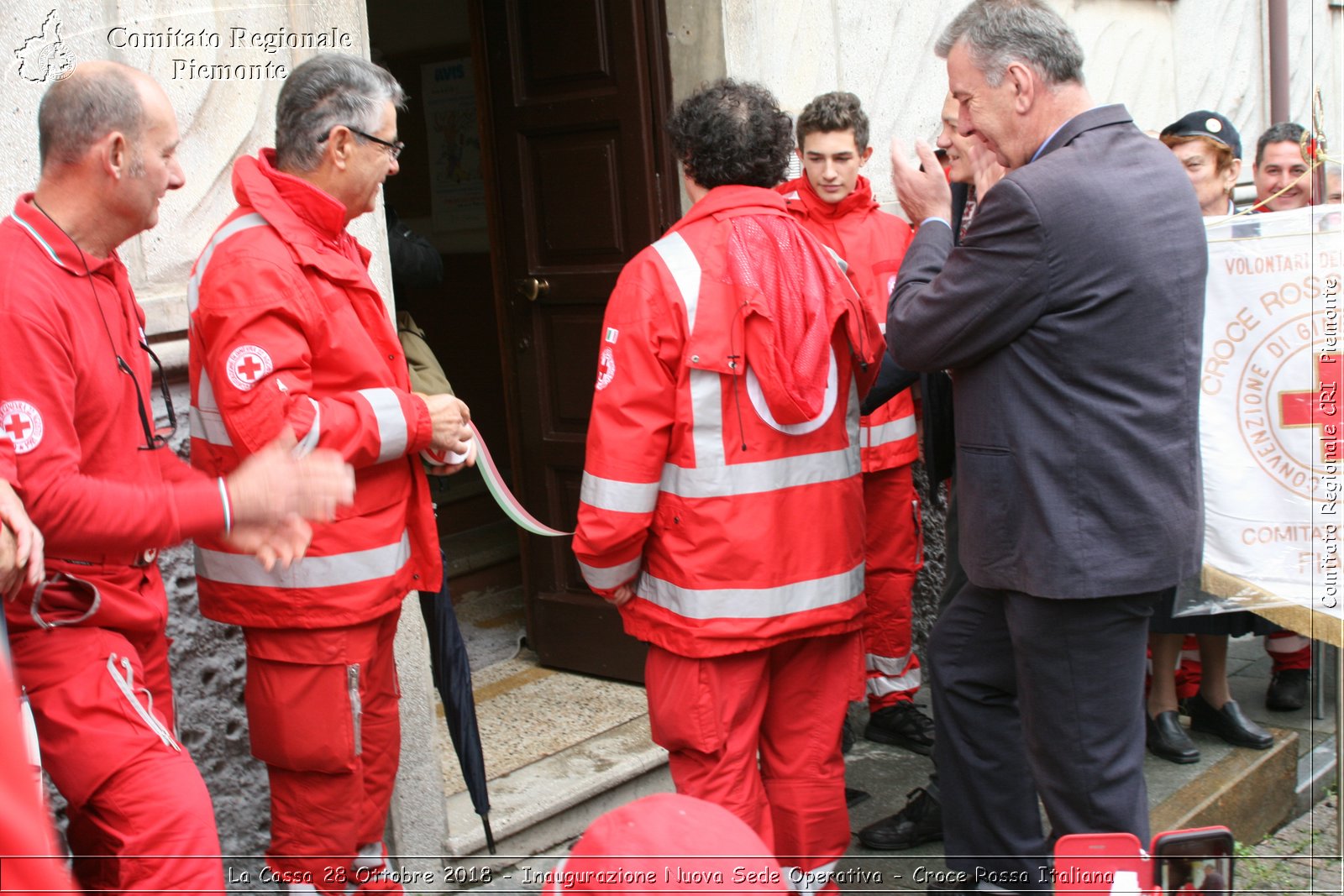 La Cassa 28 Ottobre 2018 - Inaugurazione Nuova Sede Operativa - Croce Rossa Italiana- Comitato Regionale del Piemonte