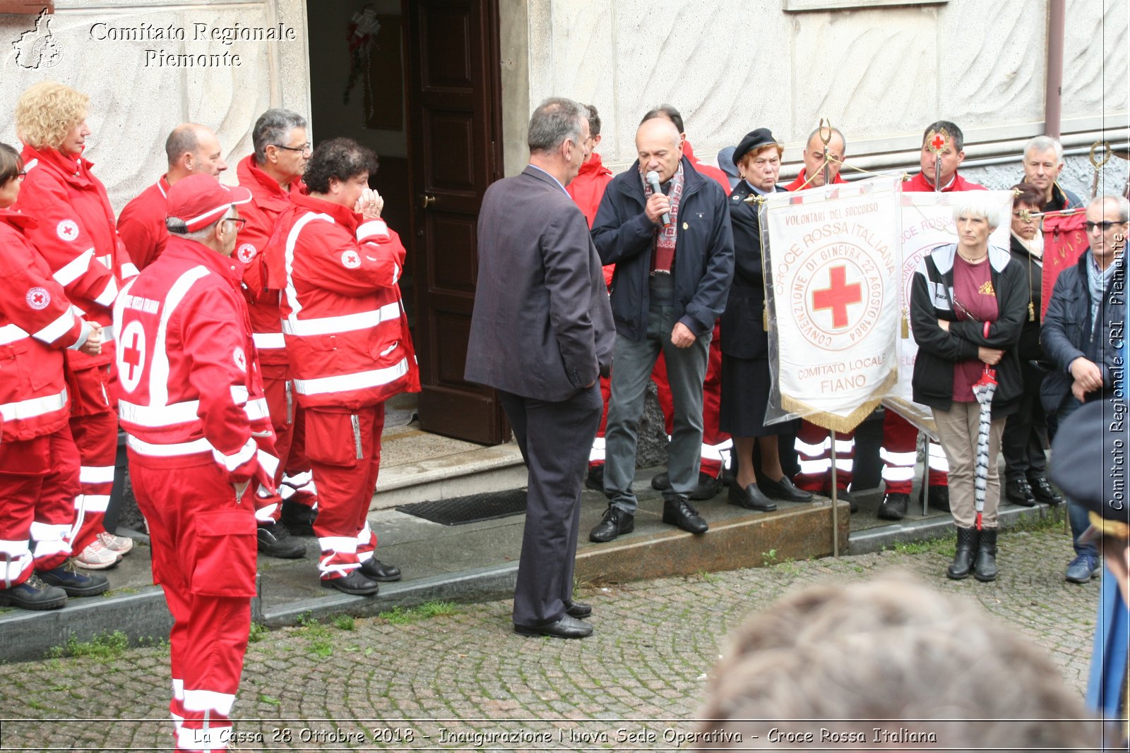 La Cassa 28 Ottobre 2018 - Inaugurazione Nuova Sede Operativa - Croce Rossa Italiana- Comitato Regionale del Piemonte