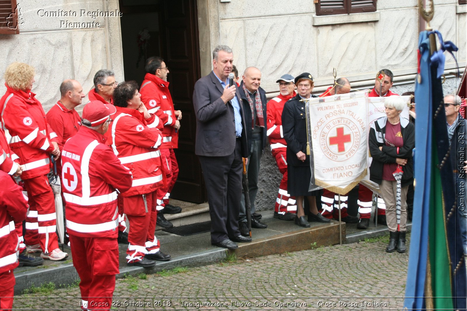 La Cassa 28 Ottobre 2018 - Inaugurazione Nuova Sede Operativa - Croce Rossa Italiana- Comitato Regionale del Piemonte