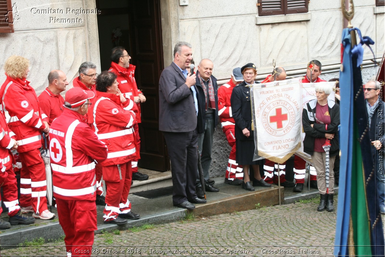 La Cassa 28 Ottobre 2018 - Inaugurazione Nuova Sede Operativa - Croce Rossa Italiana- Comitato Regionale del Piemonte