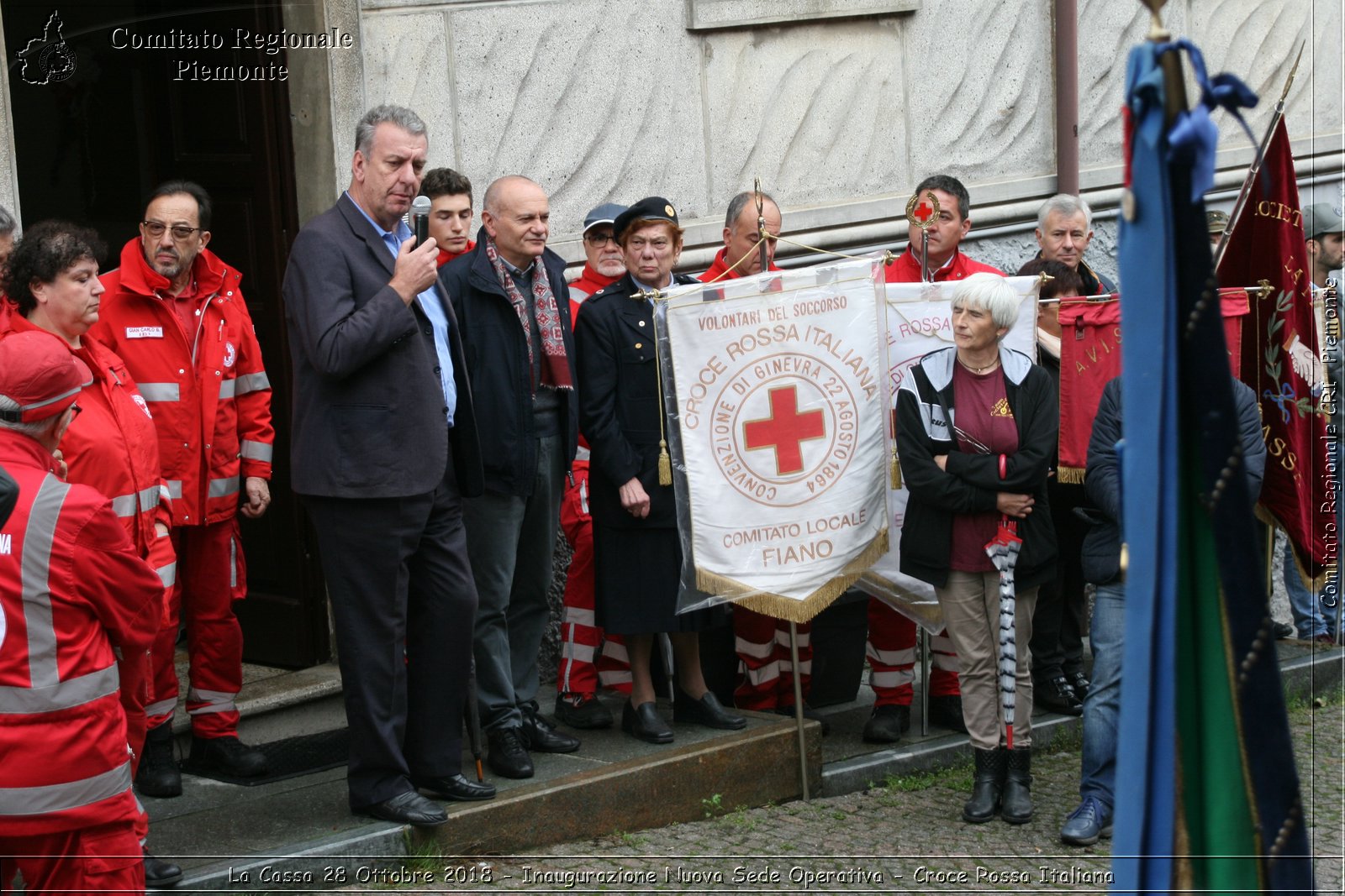 La Cassa 28 Ottobre 2018 - Inaugurazione Nuova Sede Operativa - Croce Rossa Italiana- Comitato Regionale del Piemonte