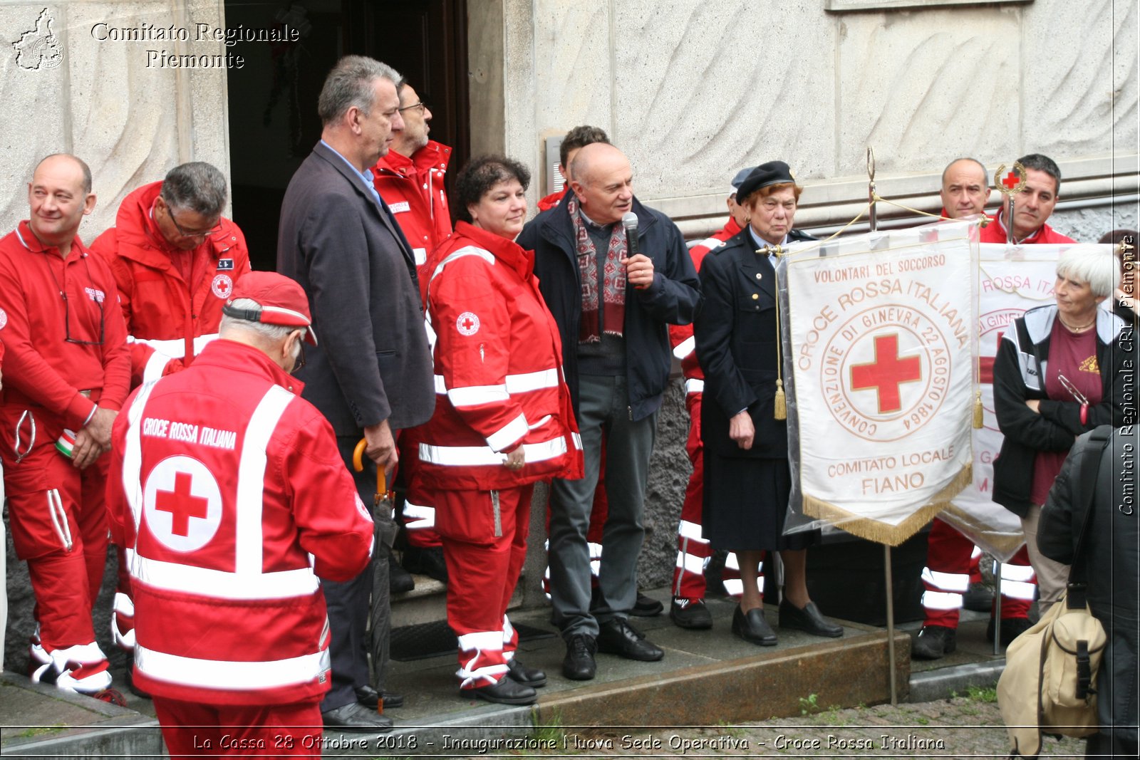 La Cassa 28 Ottobre 2018 - Inaugurazione Nuova Sede Operativa - Croce Rossa Italiana- Comitato Regionale del Piemonte