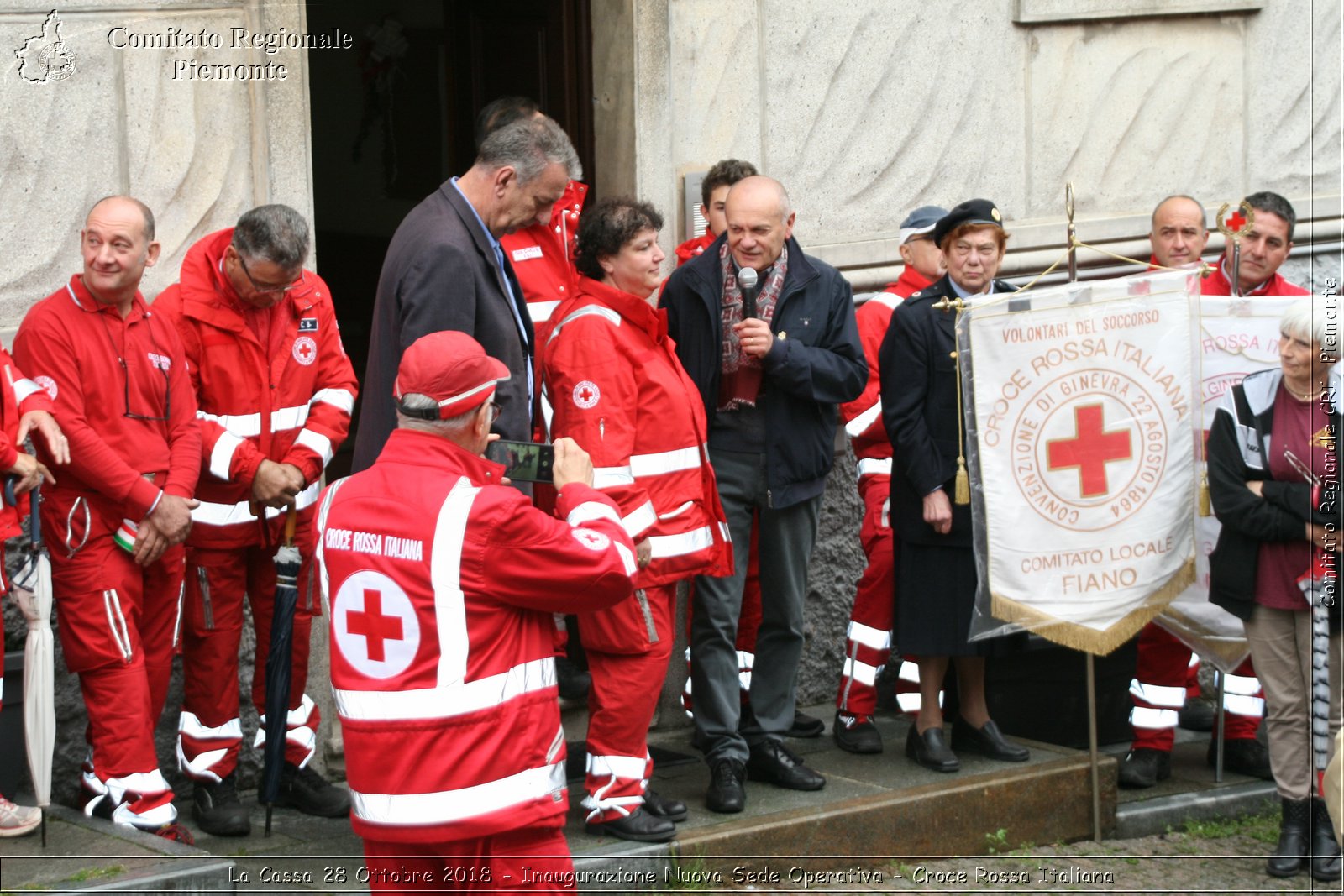 La Cassa 28 Ottobre 2018 - Inaugurazione Nuova Sede Operativa - Croce Rossa Italiana- Comitato Regionale del Piemonte