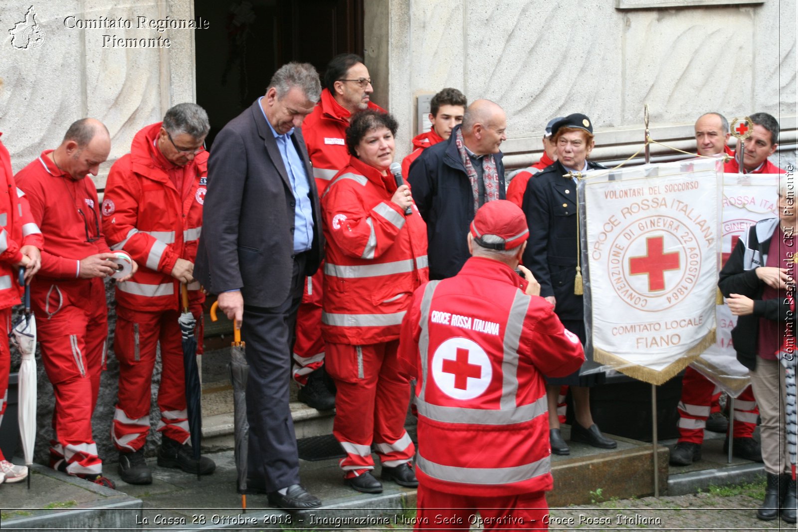 La Cassa 28 Ottobre 2018 - Inaugurazione Nuova Sede Operativa - Croce Rossa Italiana- Comitato Regionale del Piemonte