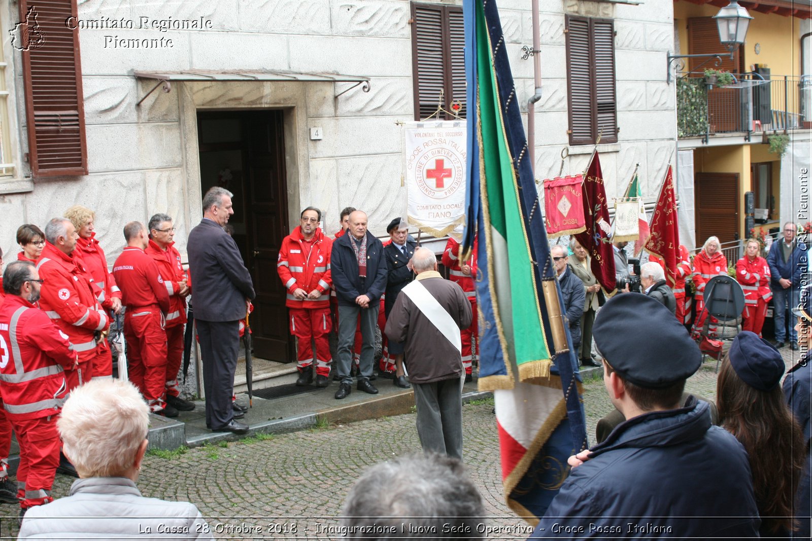 La Cassa 28 Ottobre 2018 - Inaugurazione Nuova Sede Operativa - Croce Rossa Italiana- Comitato Regionale del Piemonte