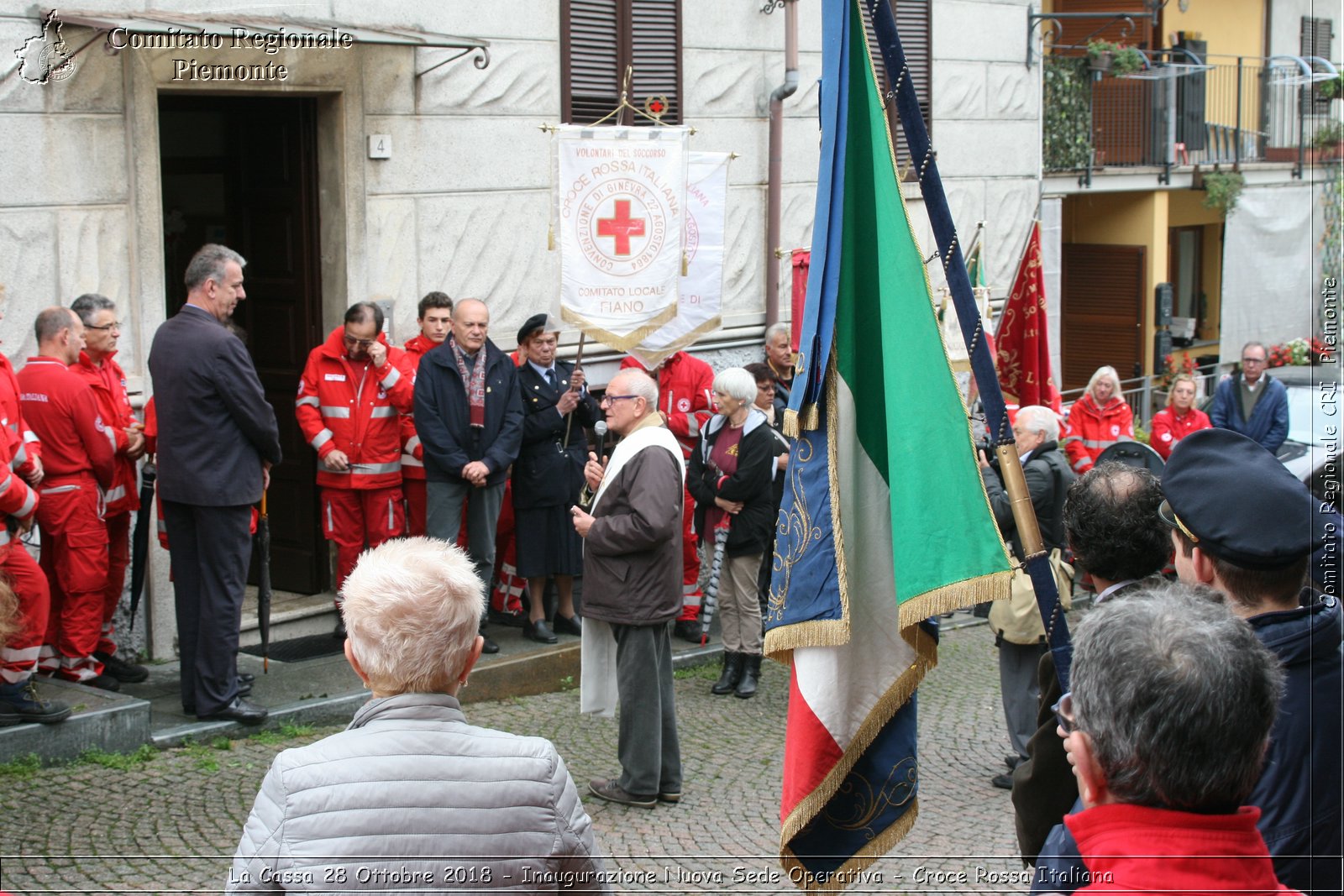 La Cassa 28 Ottobre 2018 - Inaugurazione Nuova Sede Operativa - Croce Rossa Italiana- Comitato Regionale del Piemonte