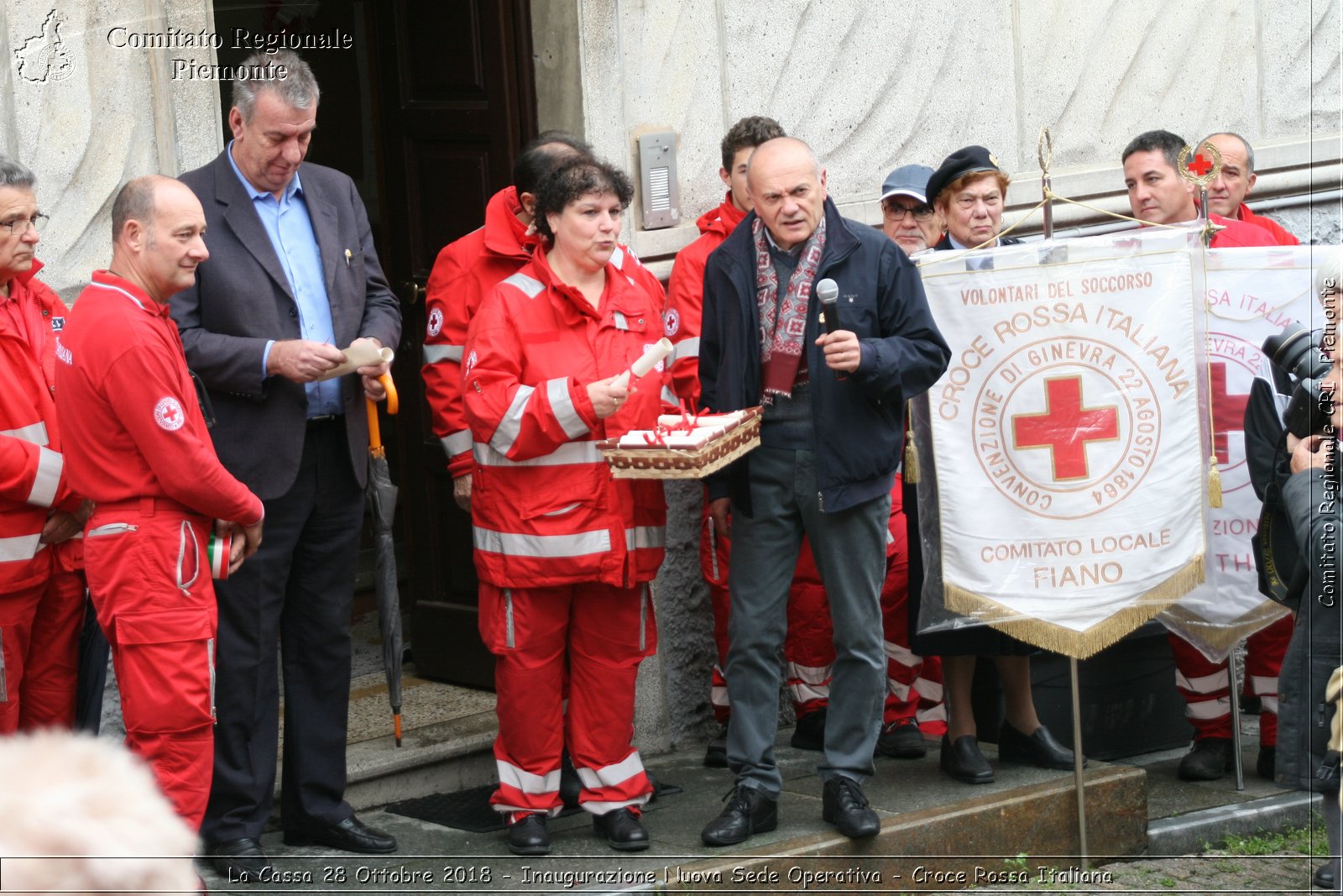 La Cassa 28 Ottobre 2018 - Inaugurazione Nuova Sede Operativa - Croce Rossa Italiana- Comitato Regionale del Piemonte