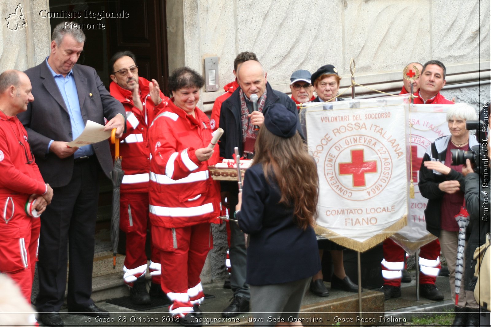 La Cassa 28 Ottobre 2018 - Inaugurazione Nuova Sede Operativa - Croce Rossa Italiana- Comitato Regionale del Piemonte