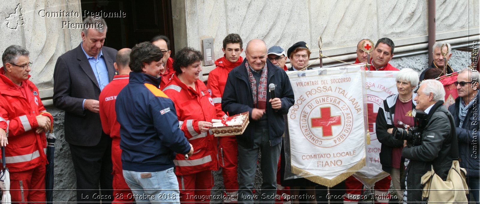 La Cassa 28 Ottobre 2018 - Inaugurazione Nuova Sede Operativa - Croce Rossa Italiana- Comitato Regionale del Piemonte