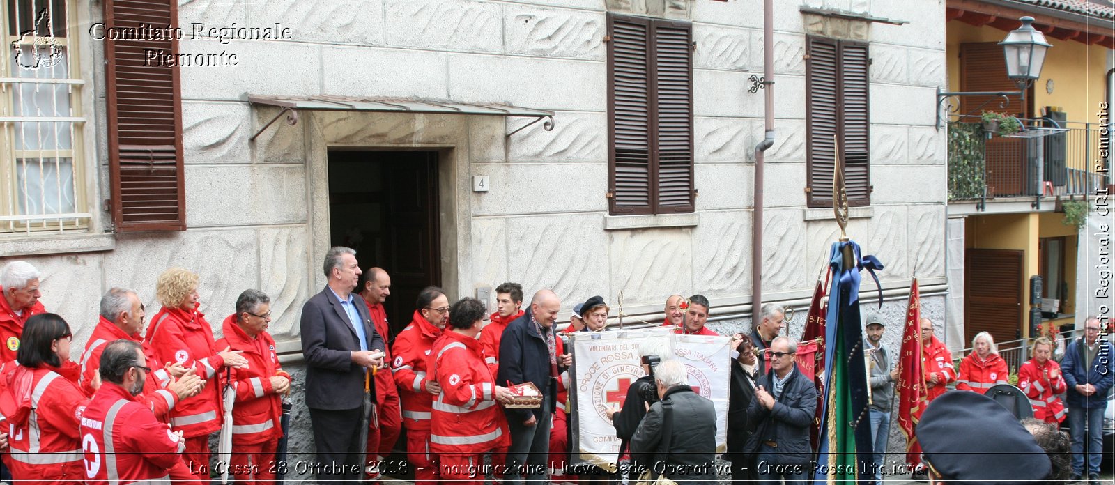 La Cassa 28 Ottobre 2018 - Inaugurazione Nuova Sede Operativa - Croce Rossa Italiana- Comitato Regionale del Piemonte