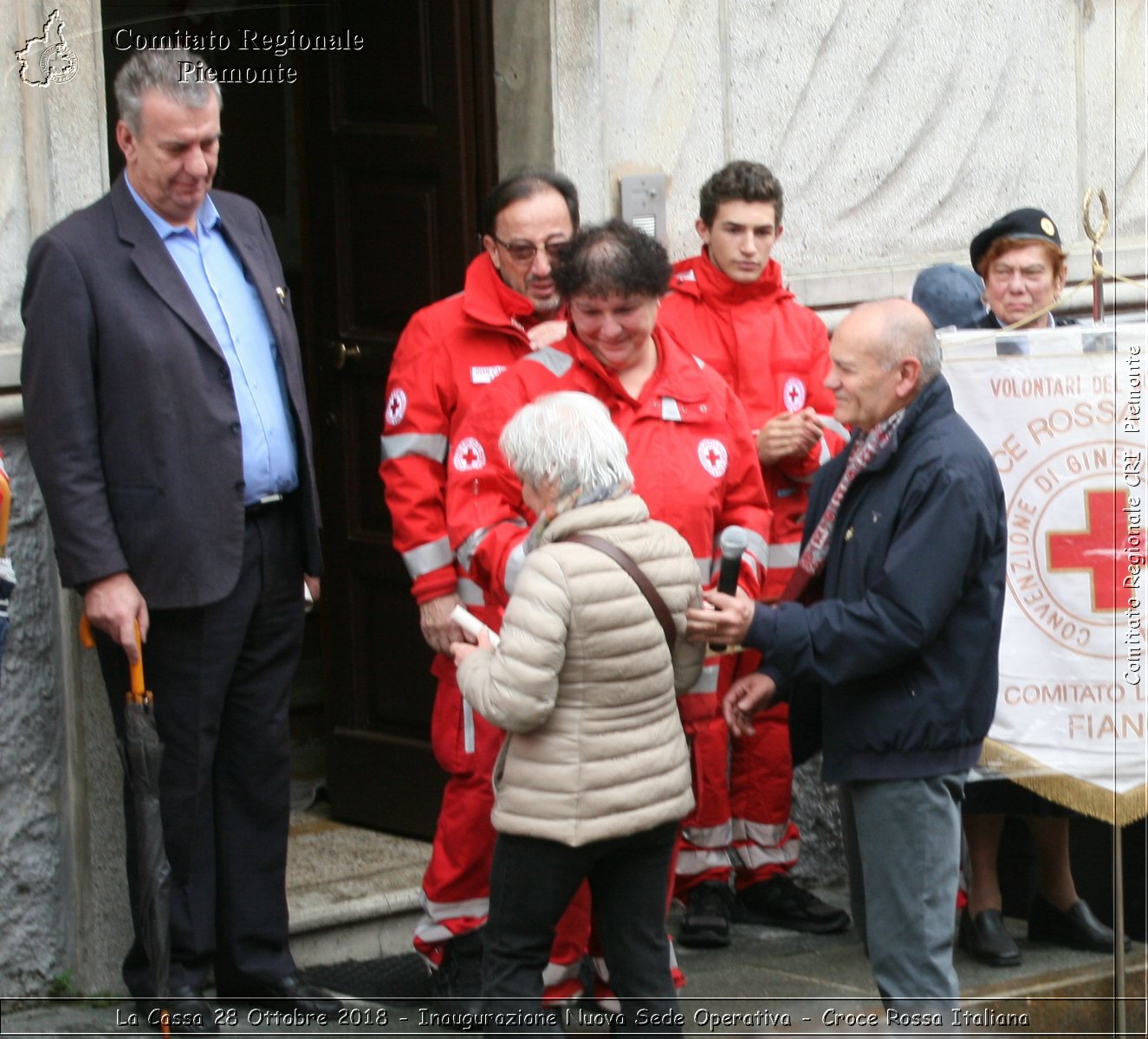 La Cassa 28 Ottobre 2018 - Inaugurazione Nuova Sede Operativa - Croce Rossa Italiana- Comitato Regionale del Piemonte