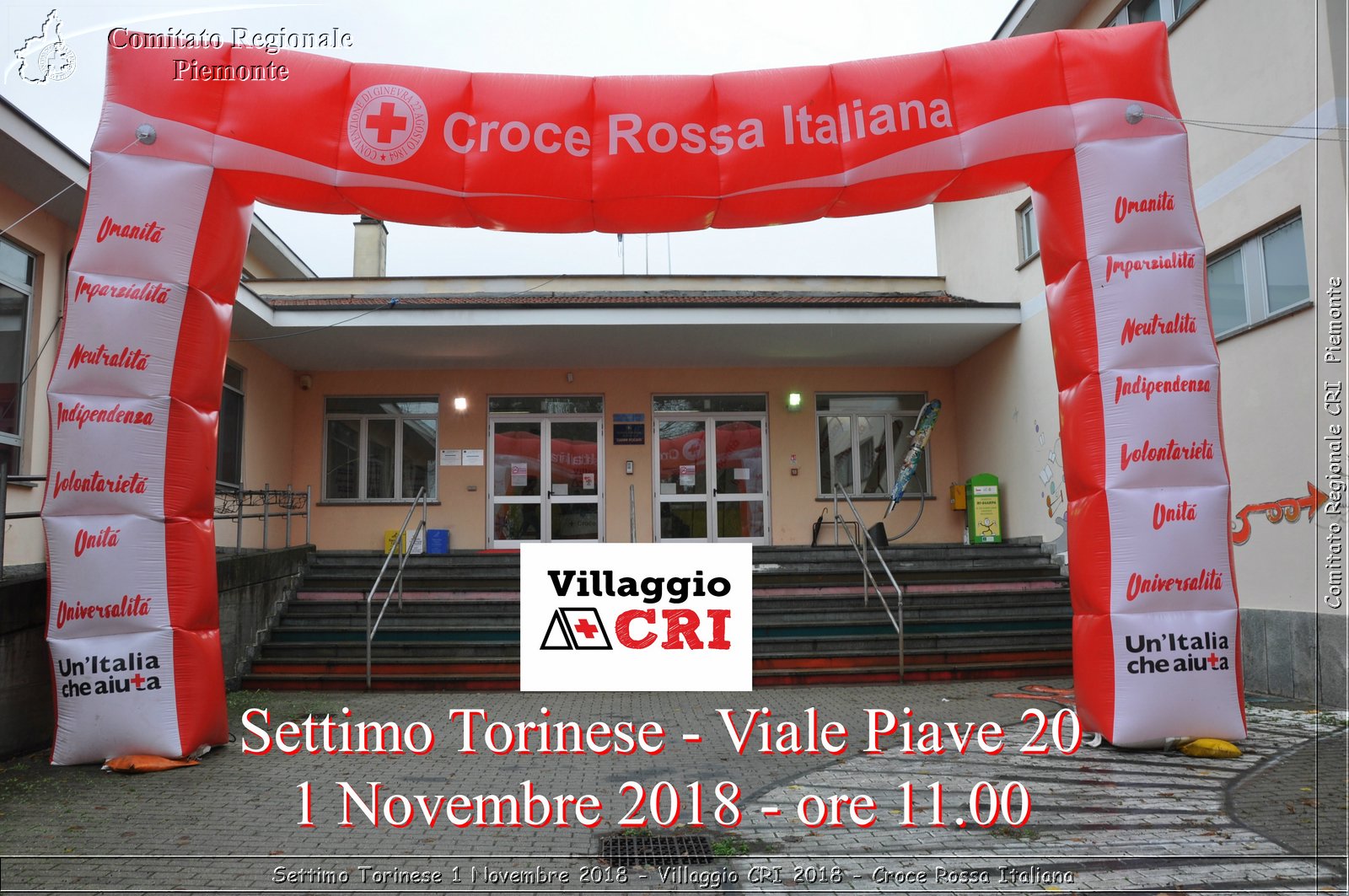 Settimo Torinese 1 Novembre 2018 - Villaggio CRI 2018 - Croce Rossa Italiana- Comitato Regionale del Piemonte