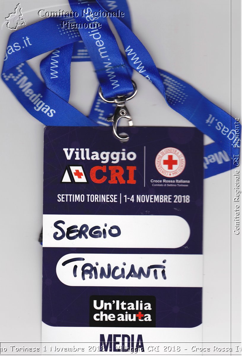 Settimo Torinese 1 Novembre 2018 - Villaggio CRI 2018 - Croce Rossa Italiana- Comitato Regionale del Piemonte