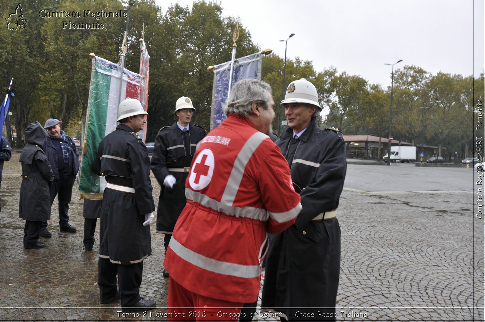 Torino 2 Novembre 2018 - Omaggio ai Defunti - Croce Rossa Italiana- Comitato Regionale del Piemonte