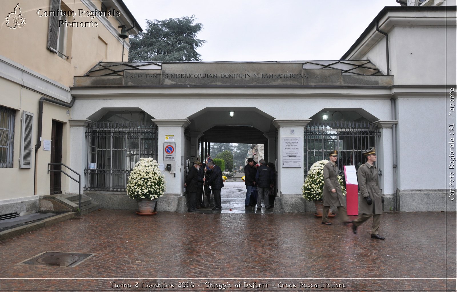 Torino 2 Novembre 2018 - Omaggio ai Defunti - Croce Rossa Italiana- Comitato Regionale del Piemonte