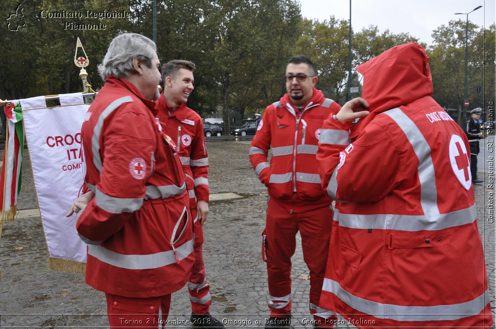 Torino 2 Novembre 2018 - Omaggio ai Defunti - Croce Rossa Italiana- Comitato Regionale del Piemonte