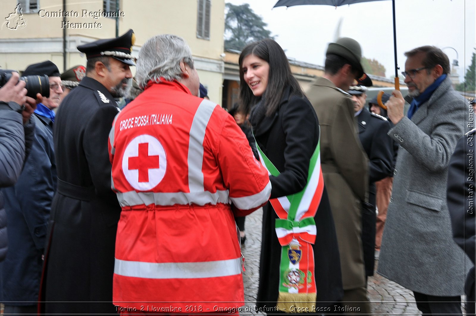 Torino 2 Novembre 2018 - Omaggio ai Defunti - Croce Rossa Italiana- Comitato Regionale del Piemonte