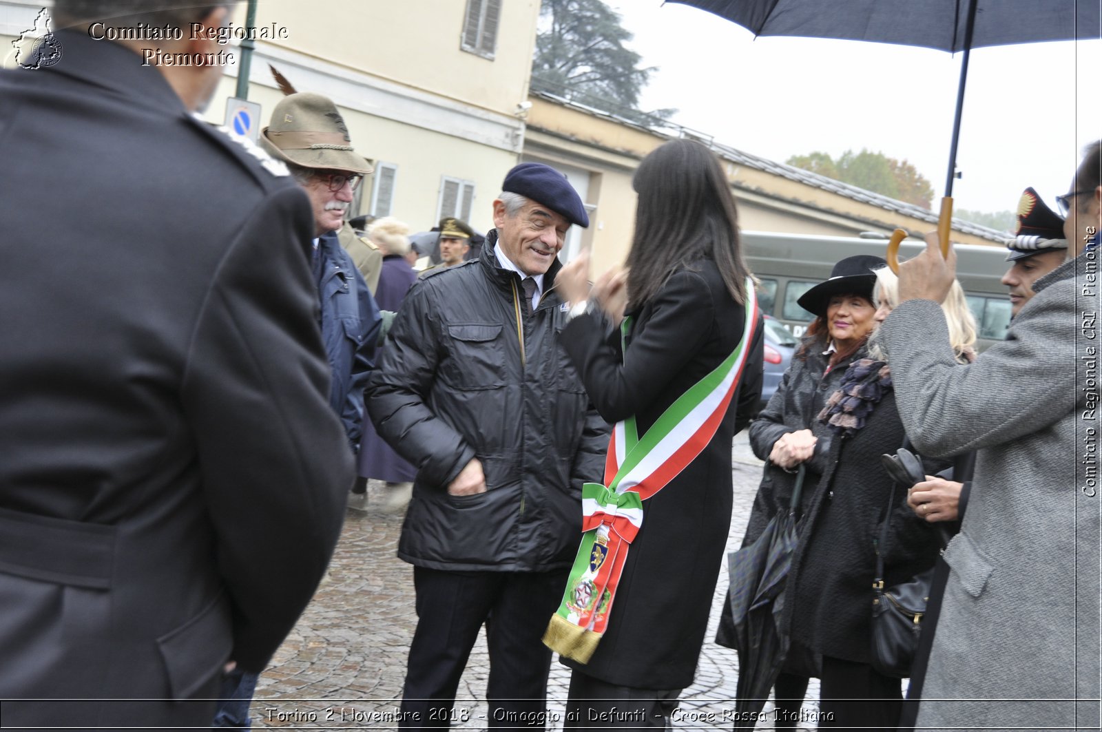 Torino 2 Novembre 2018 - Omaggio ai Defunti - Croce Rossa Italiana- Comitato Regionale del Piemonte