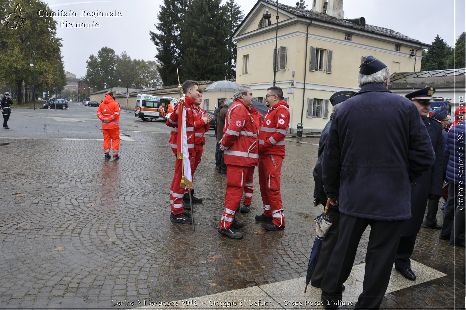 Torino 2 Novembre 2018 - Omaggio ai Defunti - Croce Rossa Italiana- Comitato Regionale del Piemonte