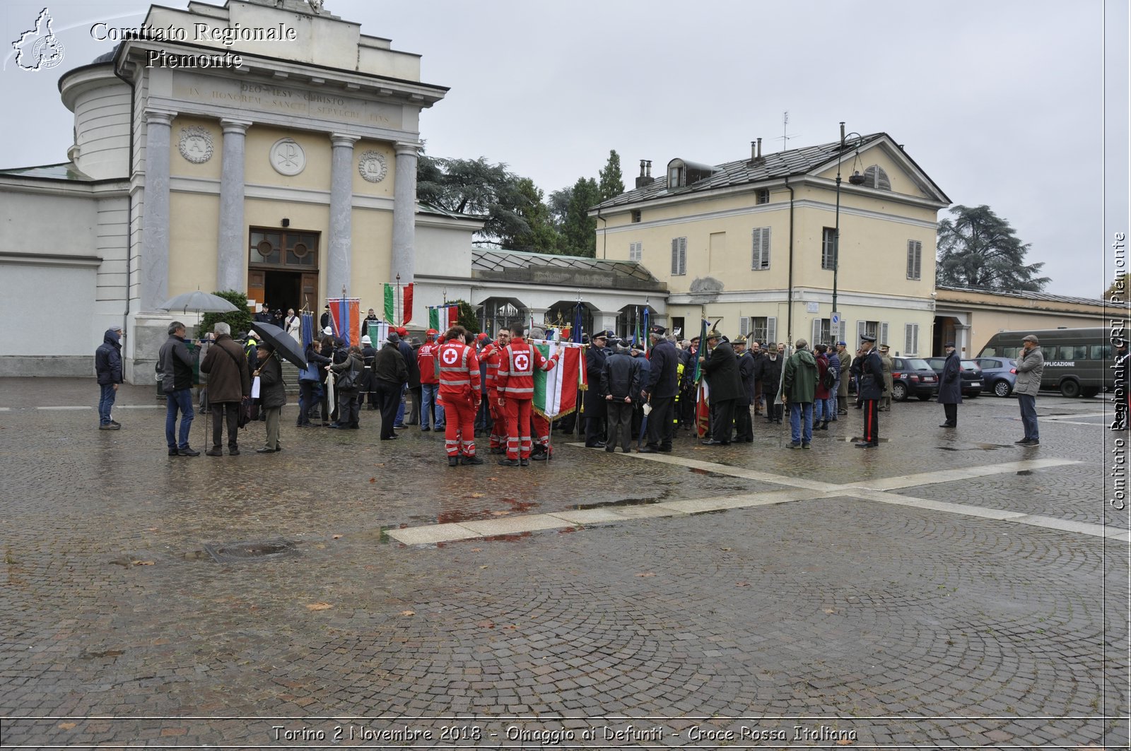 Torino 2 Novembre 2018 - Omaggio ai Defunti - Croce Rossa Italiana- Comitato Regionale del Piemonte