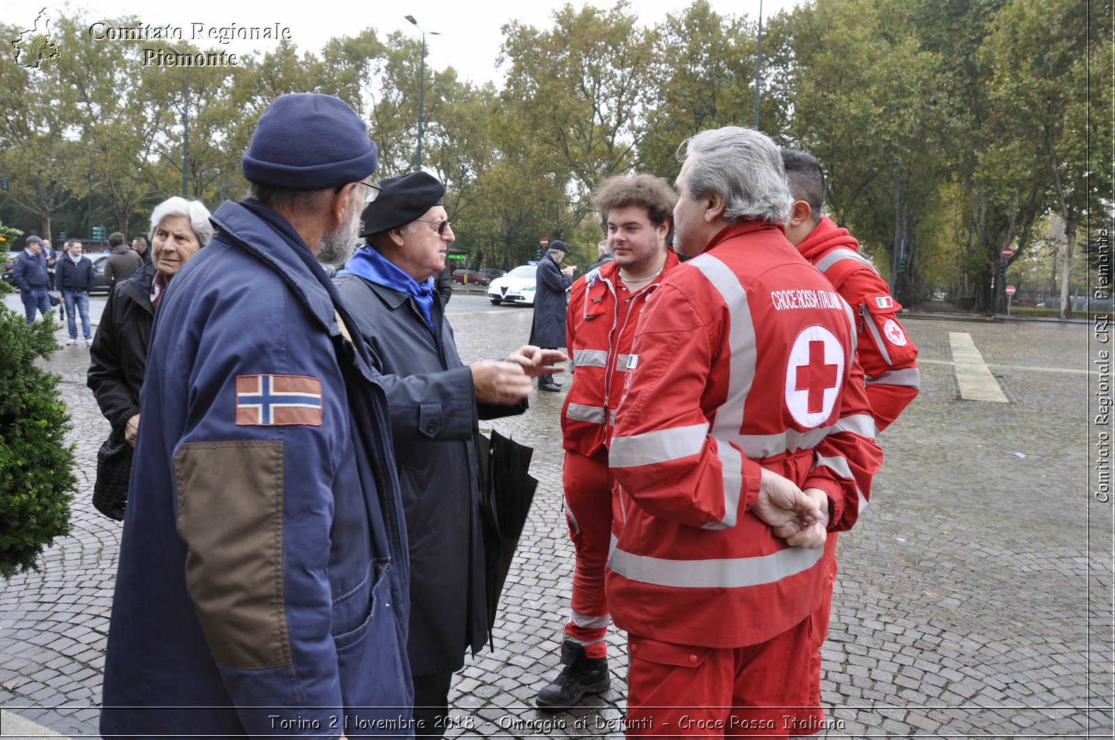 Torino 2 Novembre 2018 - Omaggio ai Defunti - Croce Rossa Italiana- Comitato Regionale del Piemonte