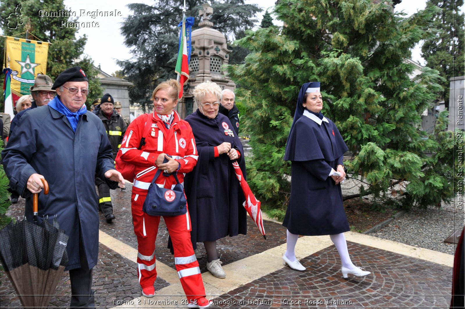 Torino 2 Novembre 2018 - Omaggio ai Defunti - Croce Rossa Italiana- Comitato Regionale del Piemonte