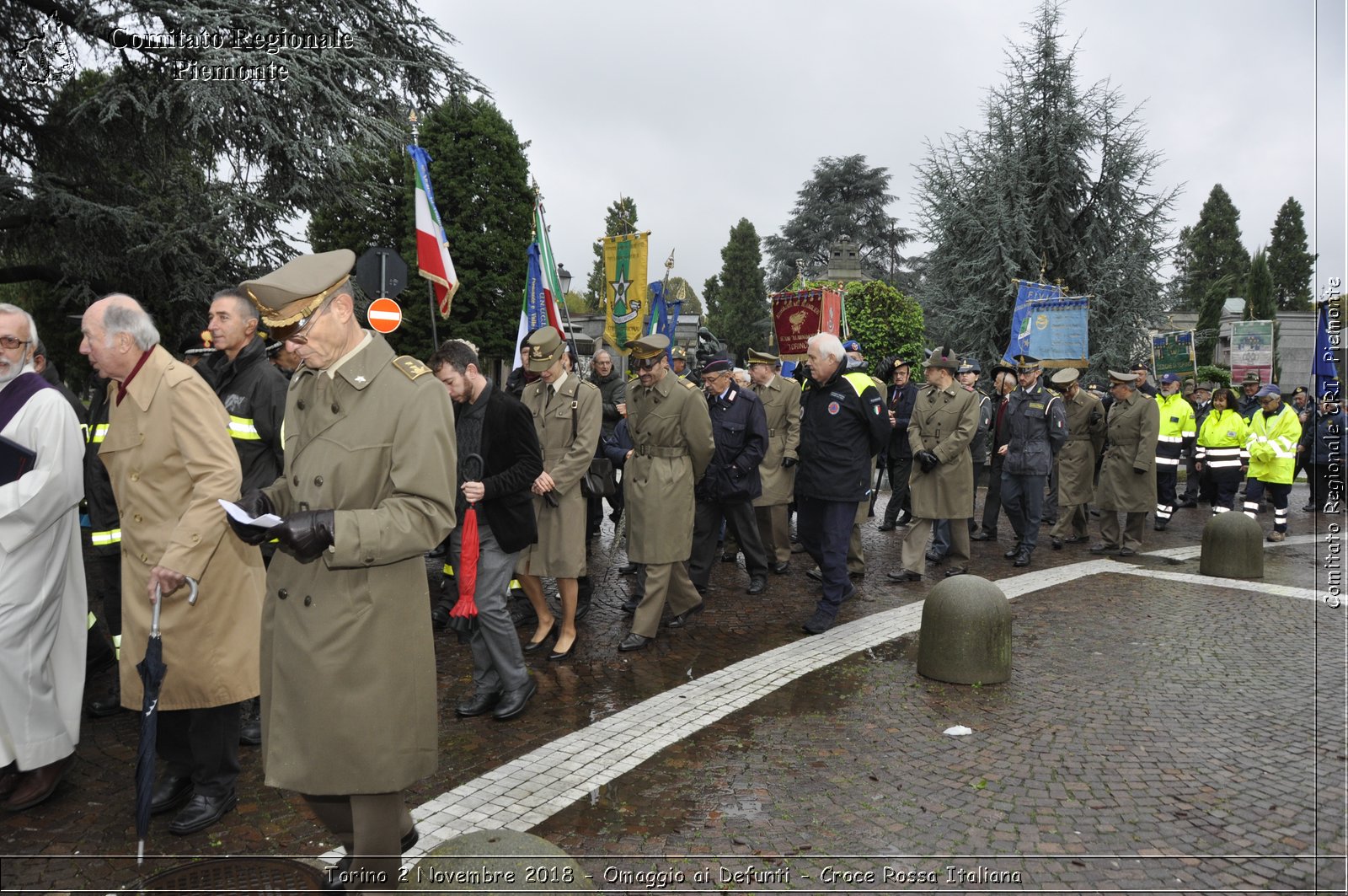 Torino 2 Novembre 2018 - Omaggio ai Defunti - Croce Rossa Italiana- Comitato Regionale del Piemonte