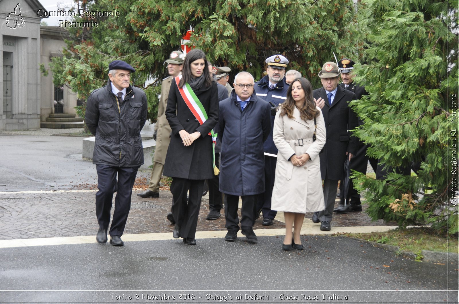 Torino 2 Novembre 2018 - Omaggio ai Defunti - Croce Rossa Italiana- Comitato Regionale del Piemonte